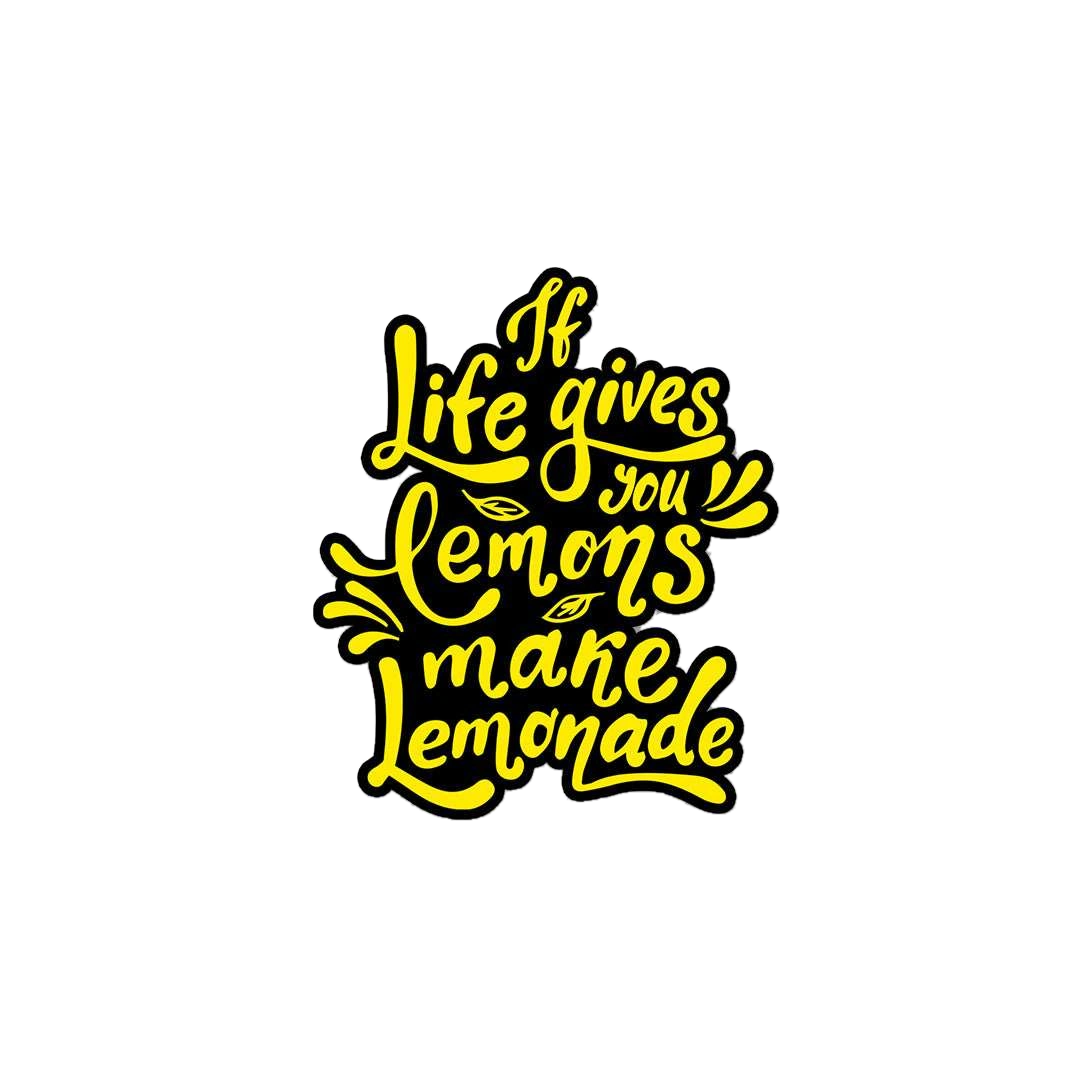 Lemons Make Lemonade Stickers